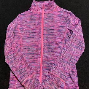 girls zip-up sweatshirt